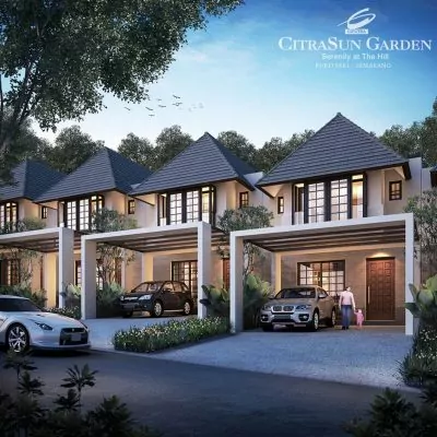 Rumah Baru dijual di citrasun garden semarang